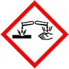 Piktogramm Gefahrenkennzeichen GHS05