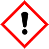 Piktogramm Gefahrenkennzeichen GHS07
