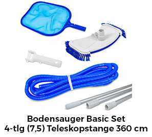Bodensauger Basic Set 4-tlg