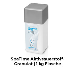 SpaTime Aktivsauerstoff-Granulat | 1 kg Flasche