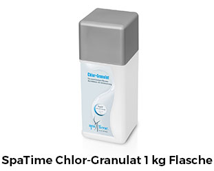 SpaTime Chlor-Granulat | 1 kg Flasche