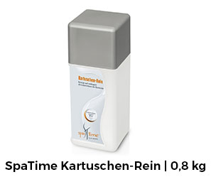 SpaTime Kartuschen-Rein | 0,8 kg Flasche
