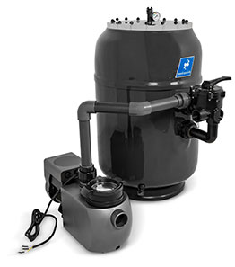 Sandfilteranlage GFK Hochschicht Filterkessel HSF-6 mit InverHero Pumpe IH30 WiFi