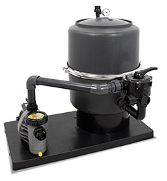 Sandfilteranlage Trend Side Plus Ø 500 mm mit Aqua Plus 11 Poolpumpe