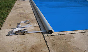 Rollabdeckung Flex für rechteckige Pools 600 x 300 cm, verschiedene Farben