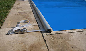 Rollabdeckung Flex für rechteckige Pools 800 x 400 cm, versch. Farben