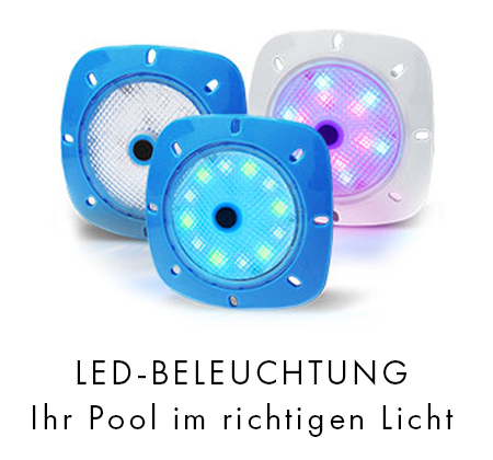Bringen Sie ihren Pool ins rechte Licht mit LED